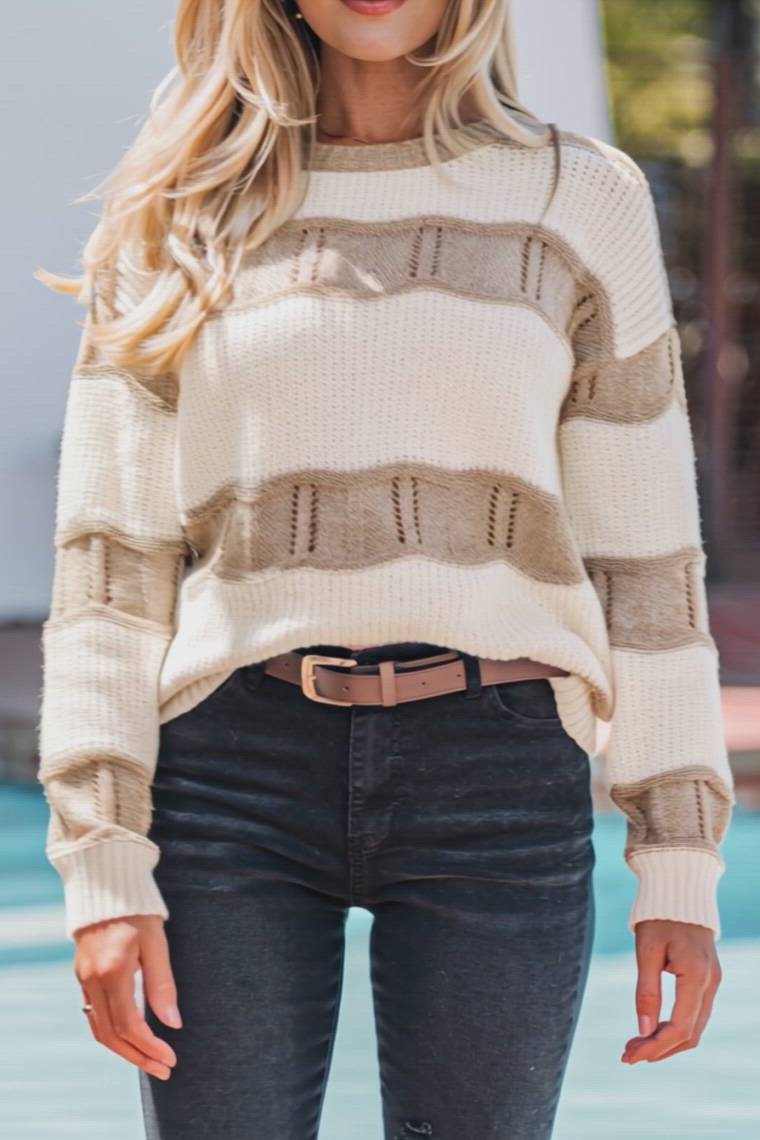 Forever Cozy Striped Sweater