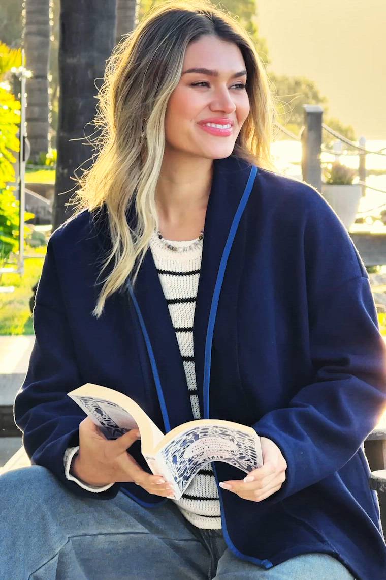 Reel Talk Blue Coat