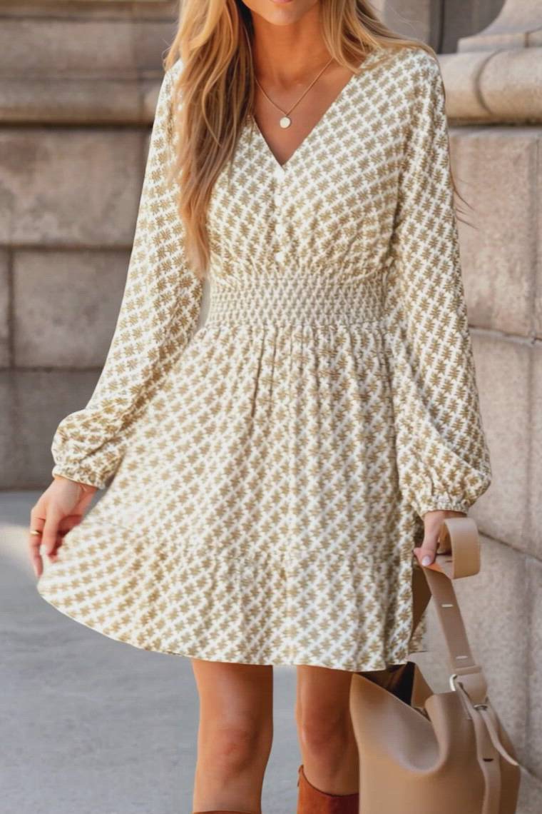 Darling Detail Ornate Mini Dress