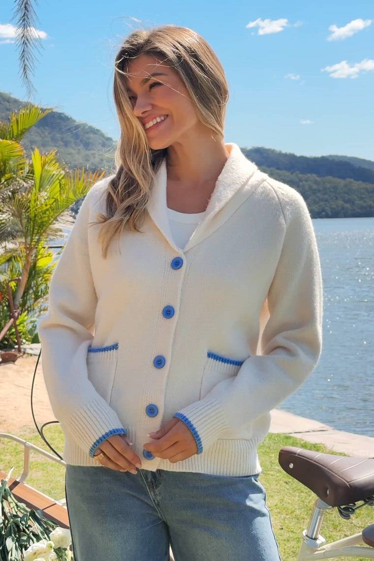 Maine Bay Cream Sweater
